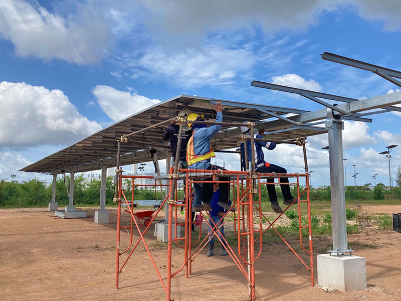 Case study about Antaisolar ANT-Cloud solar tracker in Thailand