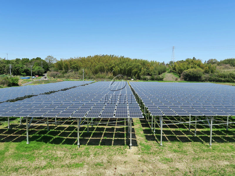 Antaisolar offered solar racking solution for Agriculture and light complementary power stations
