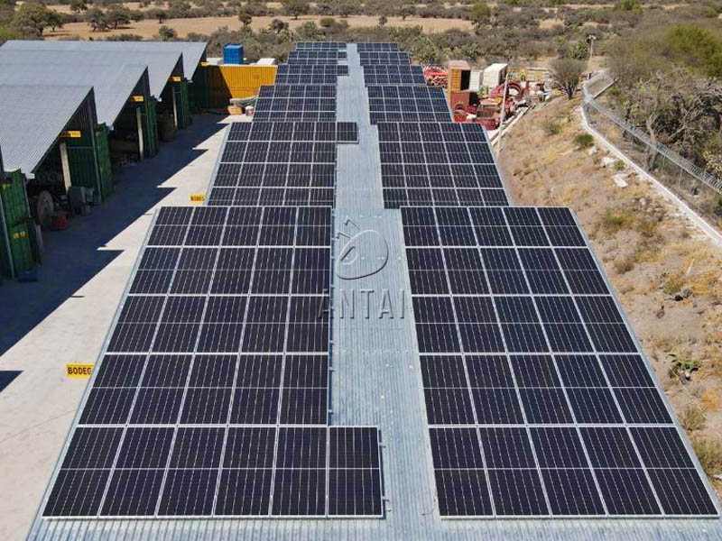 500KW-Roof mount solution in Mexico 